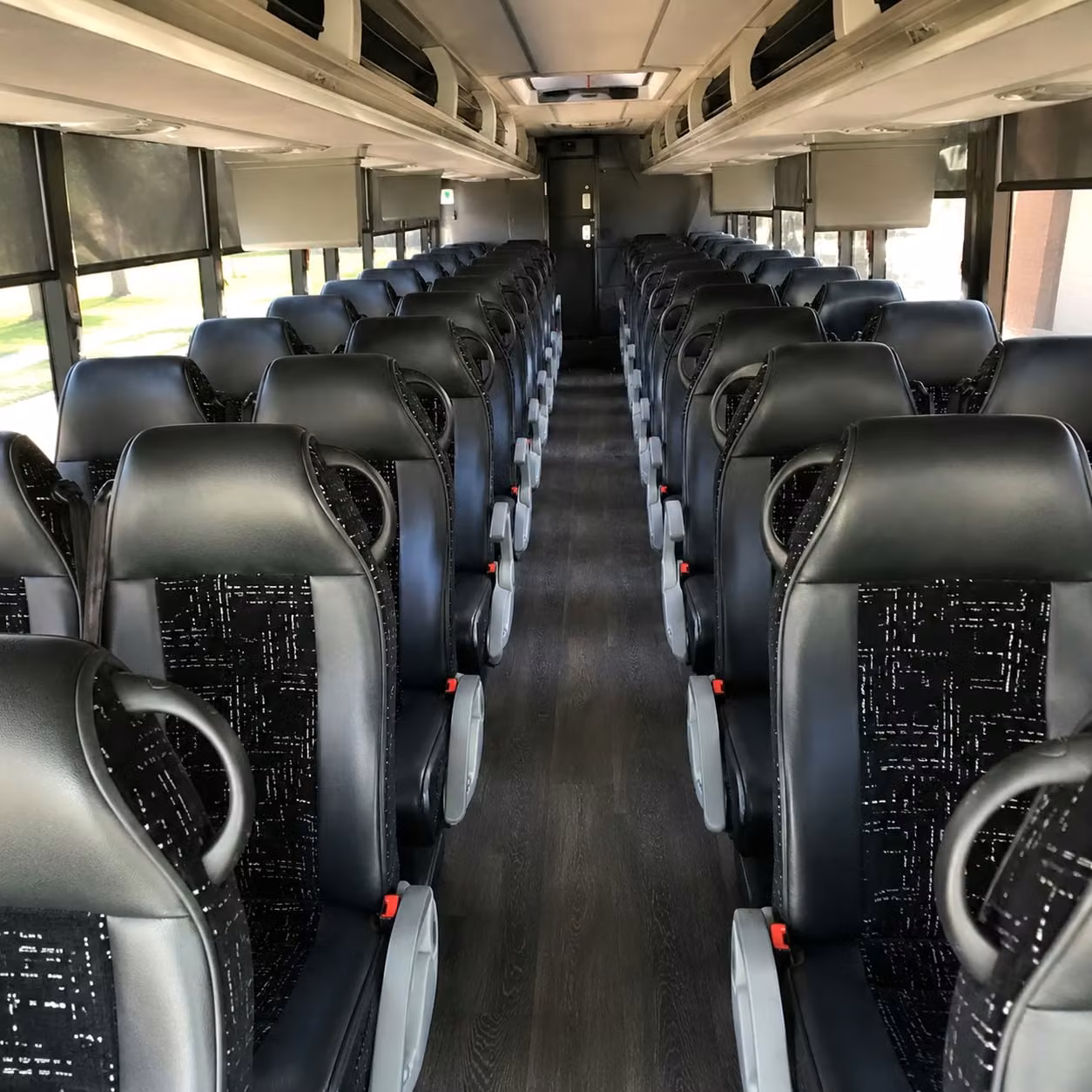 chandler charter bus interior
