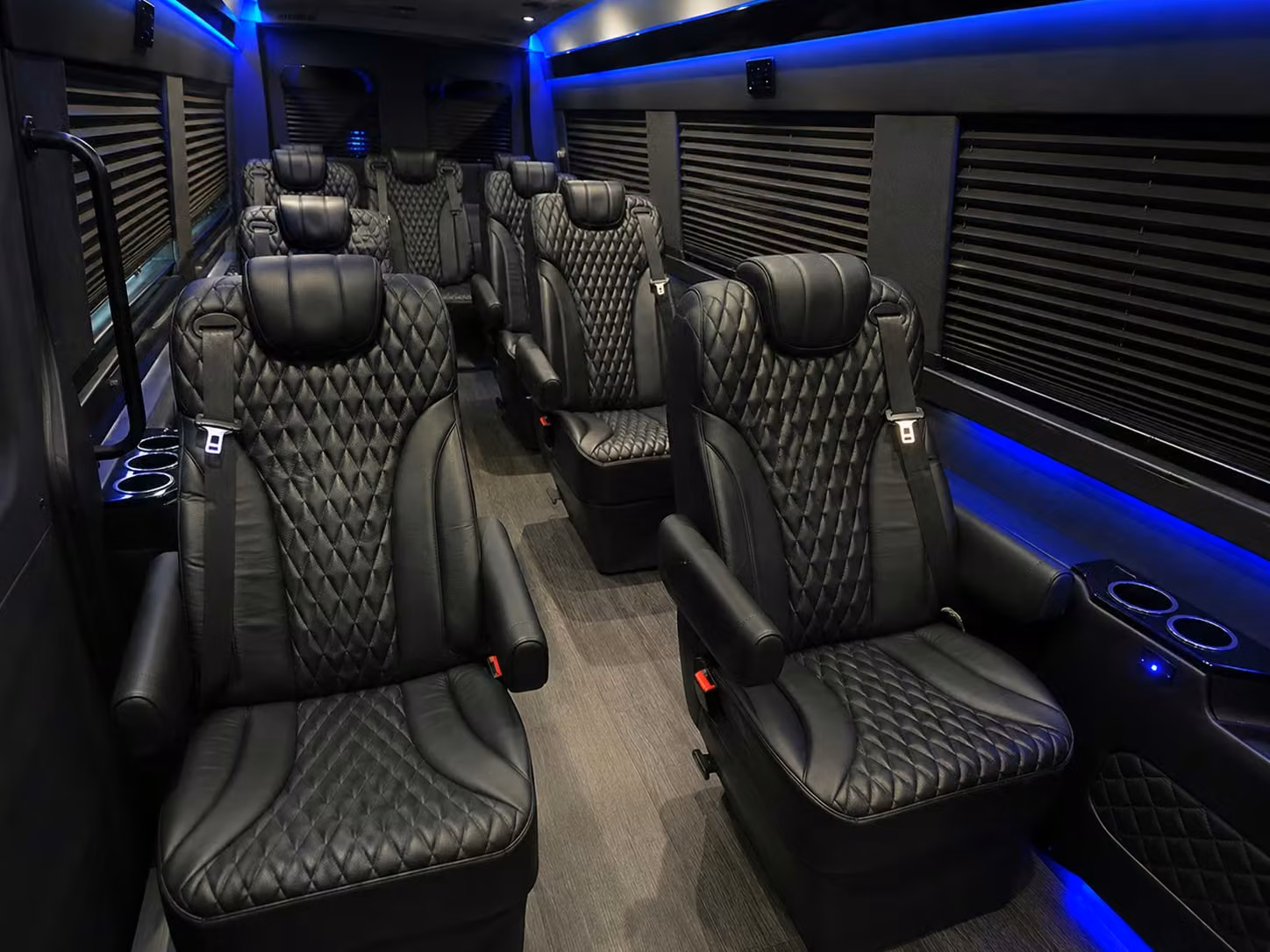 sprinter van with driver interior